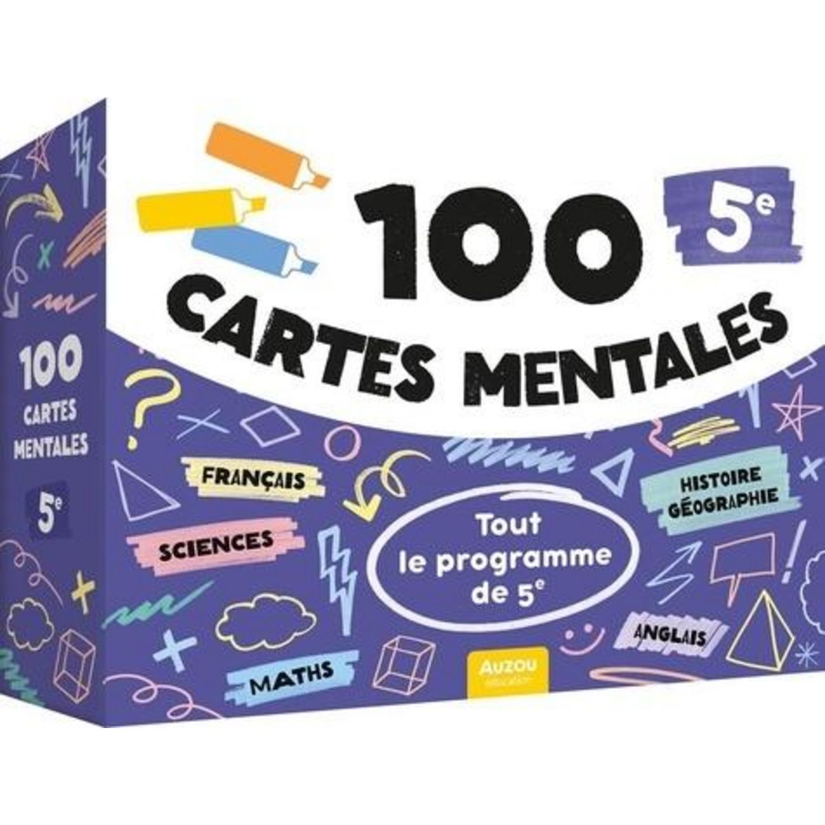 100 CARTES MENTALES : TOUT LE PROGRAMME DE 5E, Germain Cléo