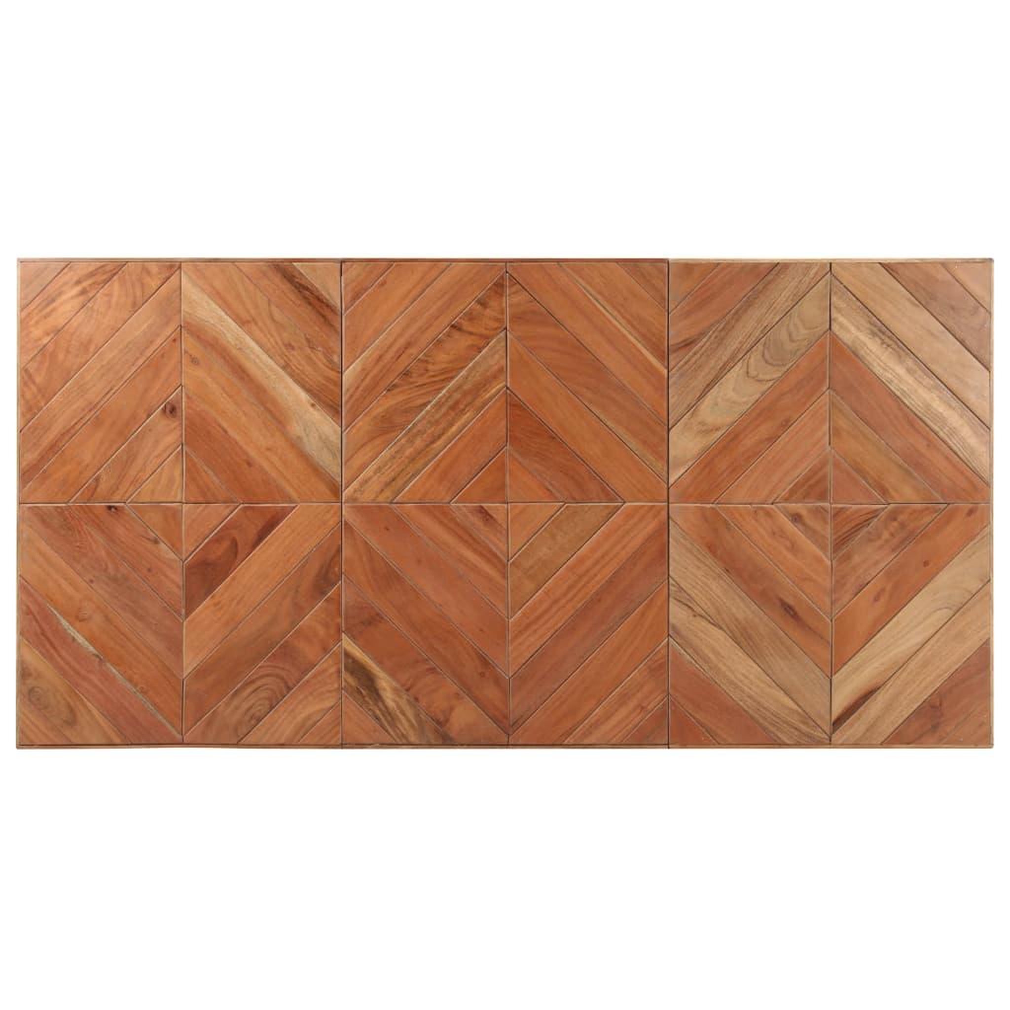 Voir la diapositive 4 : VIDAXL Table a dîner 140x70x76 cm Bois massif d'acacia et de manguier
