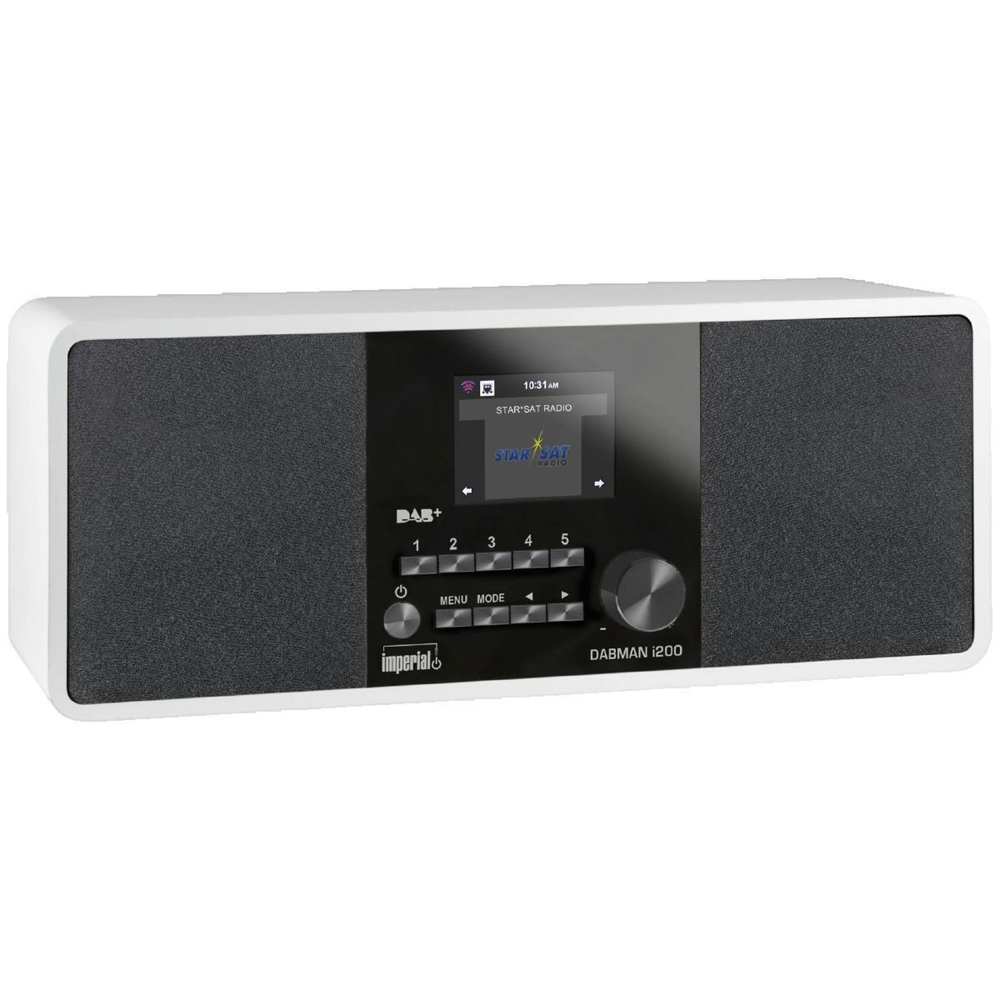 Imperial Radio FM Imperial Telestar Imperial Dabman i200 - Radio Internet DAB+ Blanc