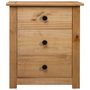 Voir la diapositive 3 : VIDAXL Table de chevet 46x40x57 cm Pin Gamme Panama