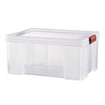CENTRALE BRICO Boîte Sundis plastique transparent L.39 X P.50 X H.20 cm