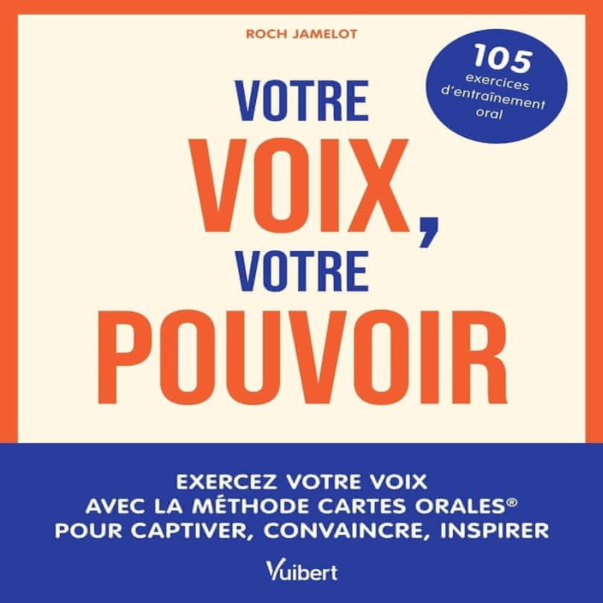 VOTRE VOIX, VOTRE POUVOIR. EXERCEZ VOTRE VOIX AVEC LA METHODE CARTES ORALES POUR CAPTIVER, CONVAINCRE, INSPIRER, Jamelot Roch