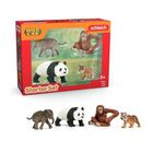 Schleich Mes Premiers Animaux d'Asie, Figurines d'animaux, SCHLEICH 42736 Wild Life, des 5 ans