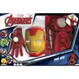 RUBIES Panoplie classique Iron Man + gants taille S 3/4 ans  - Marvel - Iron Man