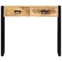 Voir la diapositive 2 : VIDAXL Table console 90 x 30 x 75 cm Bois de manguier massif