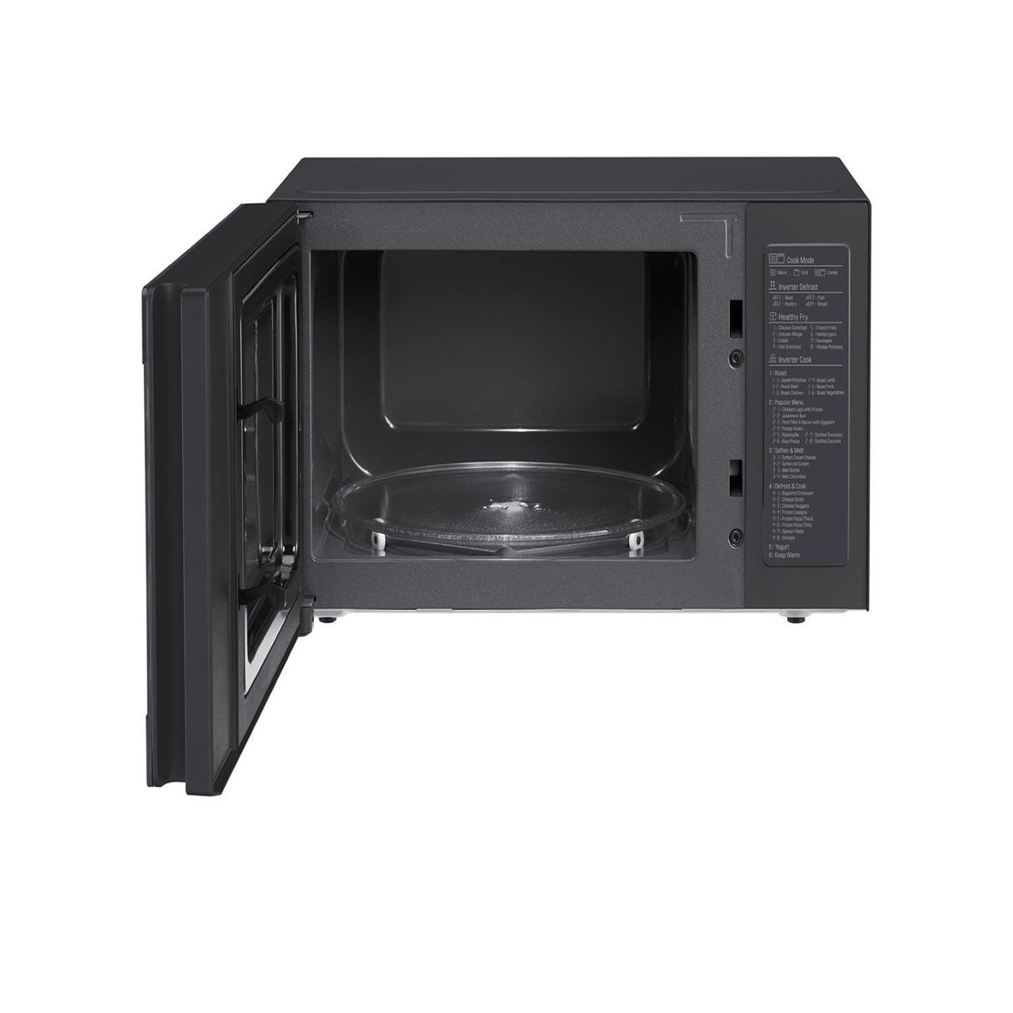 Voir la diapositive 3 : LG Four à micro-ondes LG NeoChef MH6565CPW Noir Micro-ondes avec grill Surface plane 25 L 1000 W
