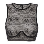 Vero Moda Brassière en Dentelle Noir Femme Vero Moda 10277259. Coloris disponibles : Noir