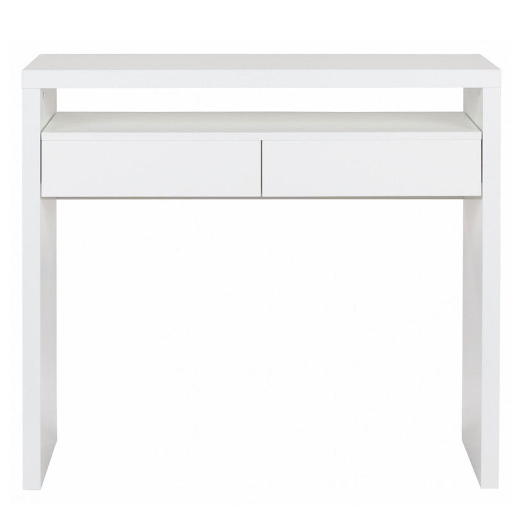 Paris Prix Bureau extensible 1 tiroir  azort  100cm blanc