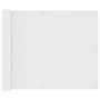 VIDAXL Ecran de balcon Blanc 75x600 cm Tissu Oxford