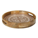 Paris Prix Plateau de Service en Bois  Dune  35cm Terracotta