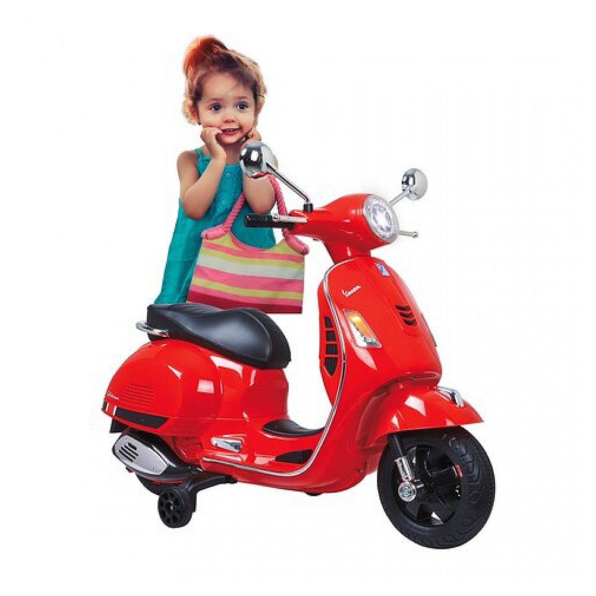 Voir la diapositive 3 : Jamara Ride-on vespa gts 125 rouge 12v