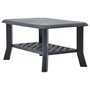 Voir la diapositive 2 : VIDAXL Table basse Anthracite 90x60x46 cm Plastique