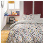 Voir la diapositive 1 : TODAY Parure housse de couette en coton 57 fils SARA