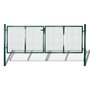 Voir la diapositive 1 : VIDAXL Portail de cloture en grillage galvanisee 289x75cm / 306x125 cm