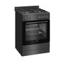 Voir la diapositive 3 : Beko Cuisinière mixte 72l 4 feux anthracite - FBM63130ACT