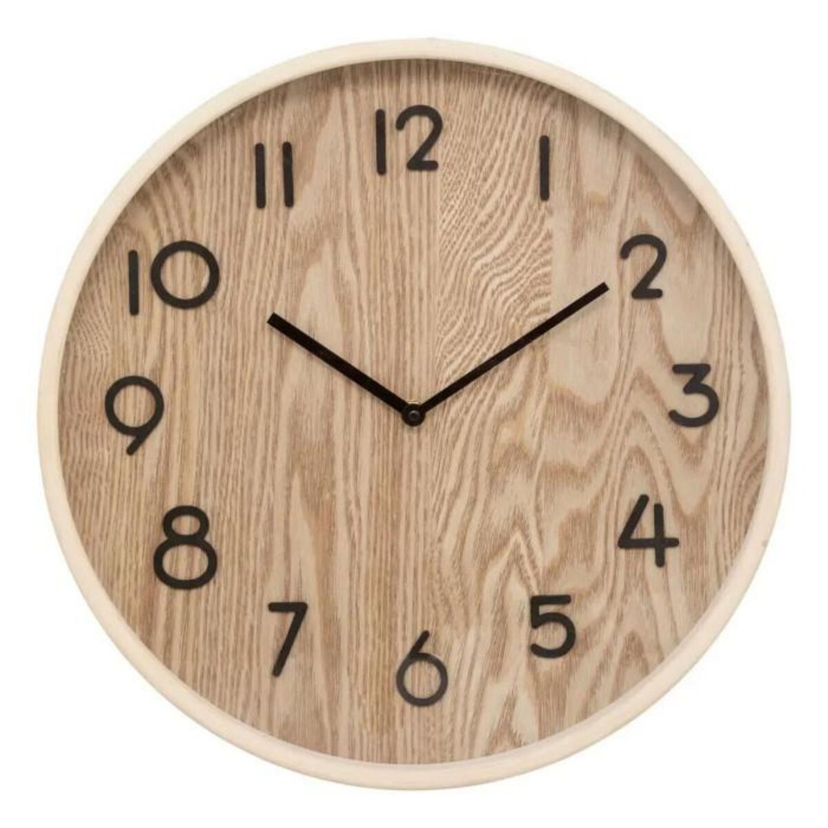 ATMOSPHERA Horloge Murale Design  Ivana  38cm Naturel