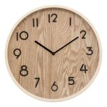 ATMOSPHERA Horloge Murale Design  Ivana  38cm Naturel