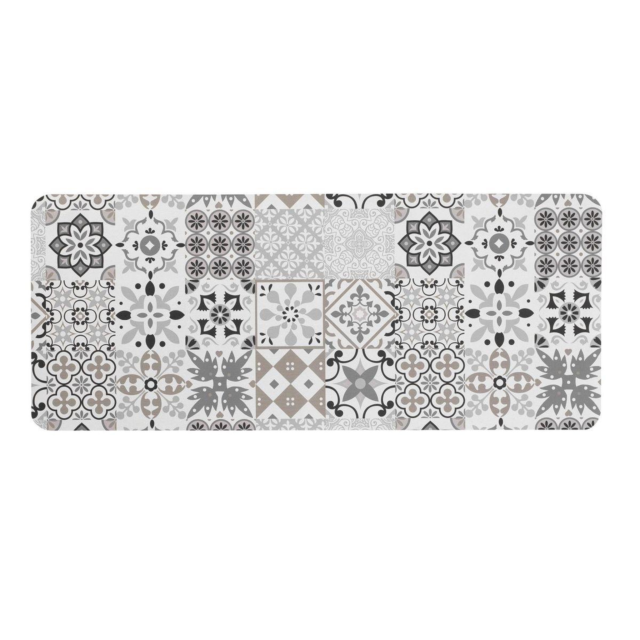 Douceur d'Intérieur Tapis de bain  salou  50x120cm naturel