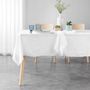 Voir la diapositive 3 : Paris Prix Nappe Microfibre  Suzy  140x240cm Blanc