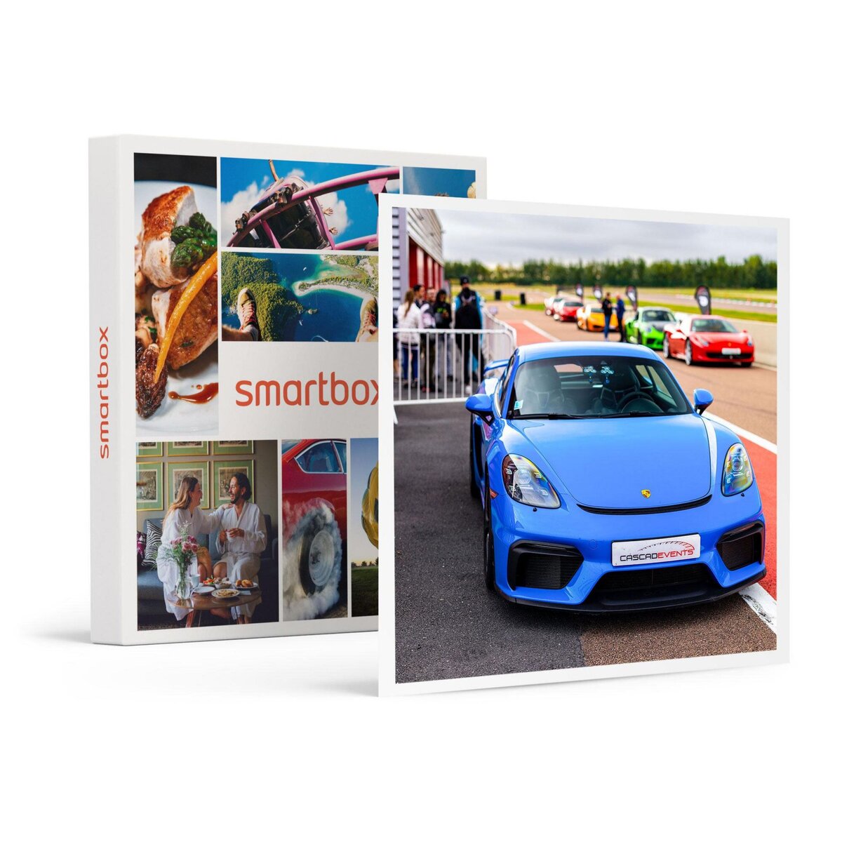 Smartbox Stage de pilotage : 2 tours sur le circuit de Fay-de-Bretagne en Porsche Cayman 718 GT4 - Coffret Cadeau Sport & Aventure