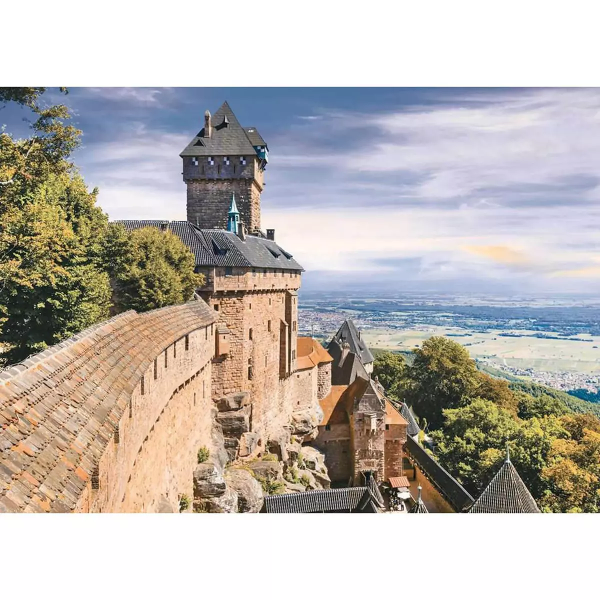 Nathan Puzzle 1000 pièces : Château du Haut-Koenigsbourg, Alsace