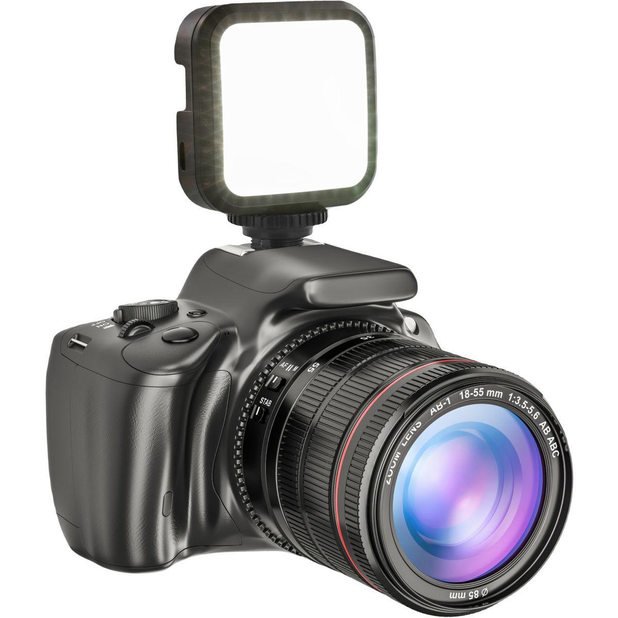 Voir la diapositive 3 : TNB Lampe led influence projecteur transportable led