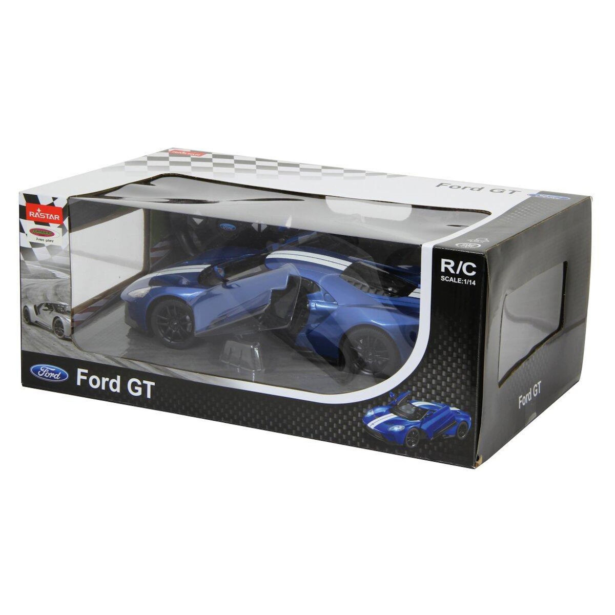 Jamara Voiture télécommandée Ford GT 1:14 bleu 2,4GHz