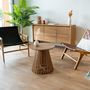 Voir la diapositive 5 : Rendez vous déco Table d'appoint ronde bois clair en bois d'acacia D50 cm - Képès