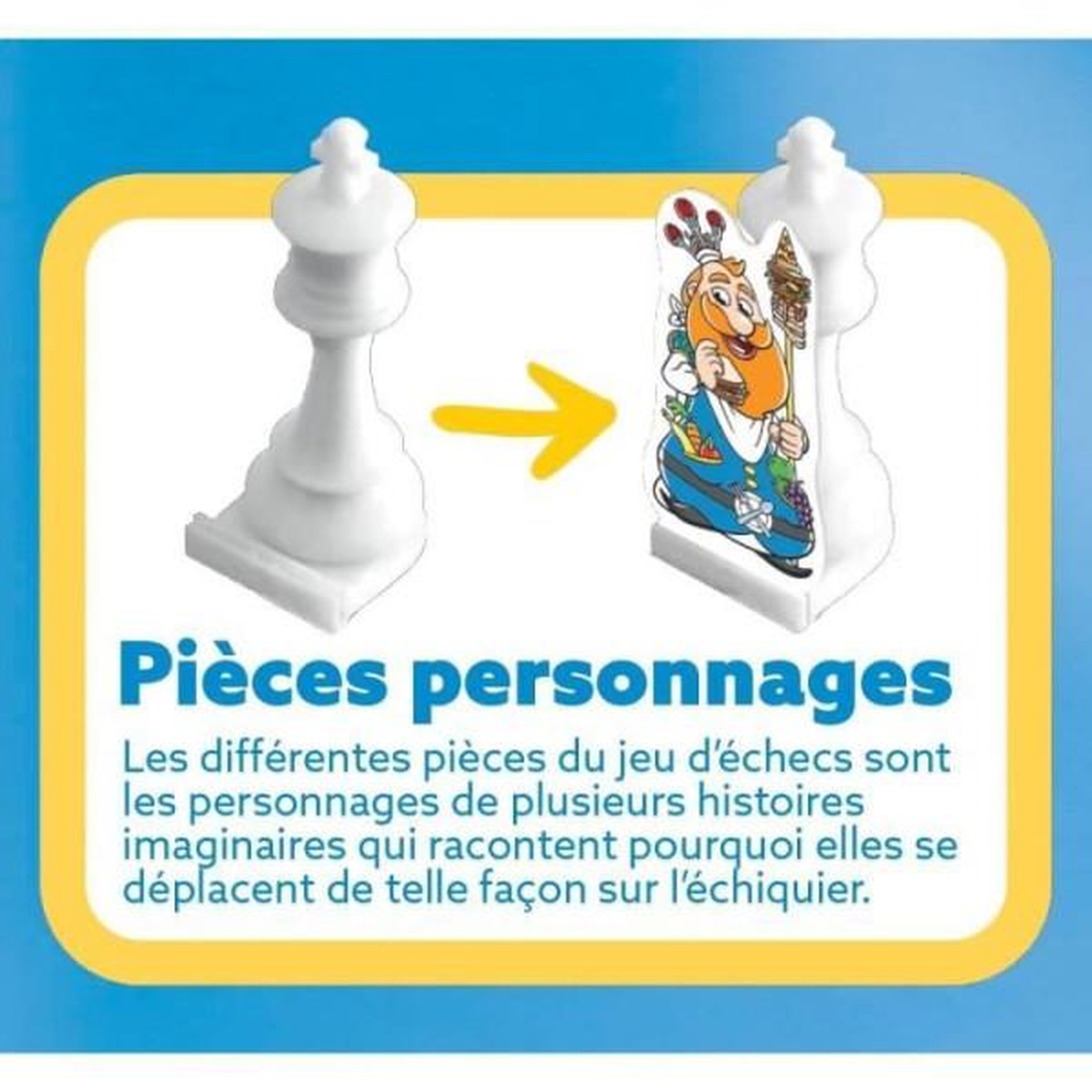 Voir la diapositive 5 : Megableu L'HISTOIRE DU ROI DES ECHECS - MEGABLEU - Jeu d'apprentissage