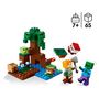 Voir la diapositive 4 : LEGO Minecraft 21240 Aventures dans le Marais, Jouet de Construction, avec Figurines Alex et Zombie dans le Biome