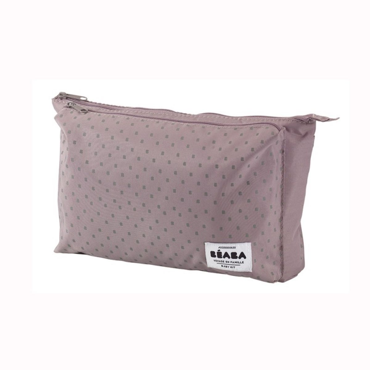 BEABA Sac à langer de voyage extensible grande contenance AMSTERDAM - Rose 