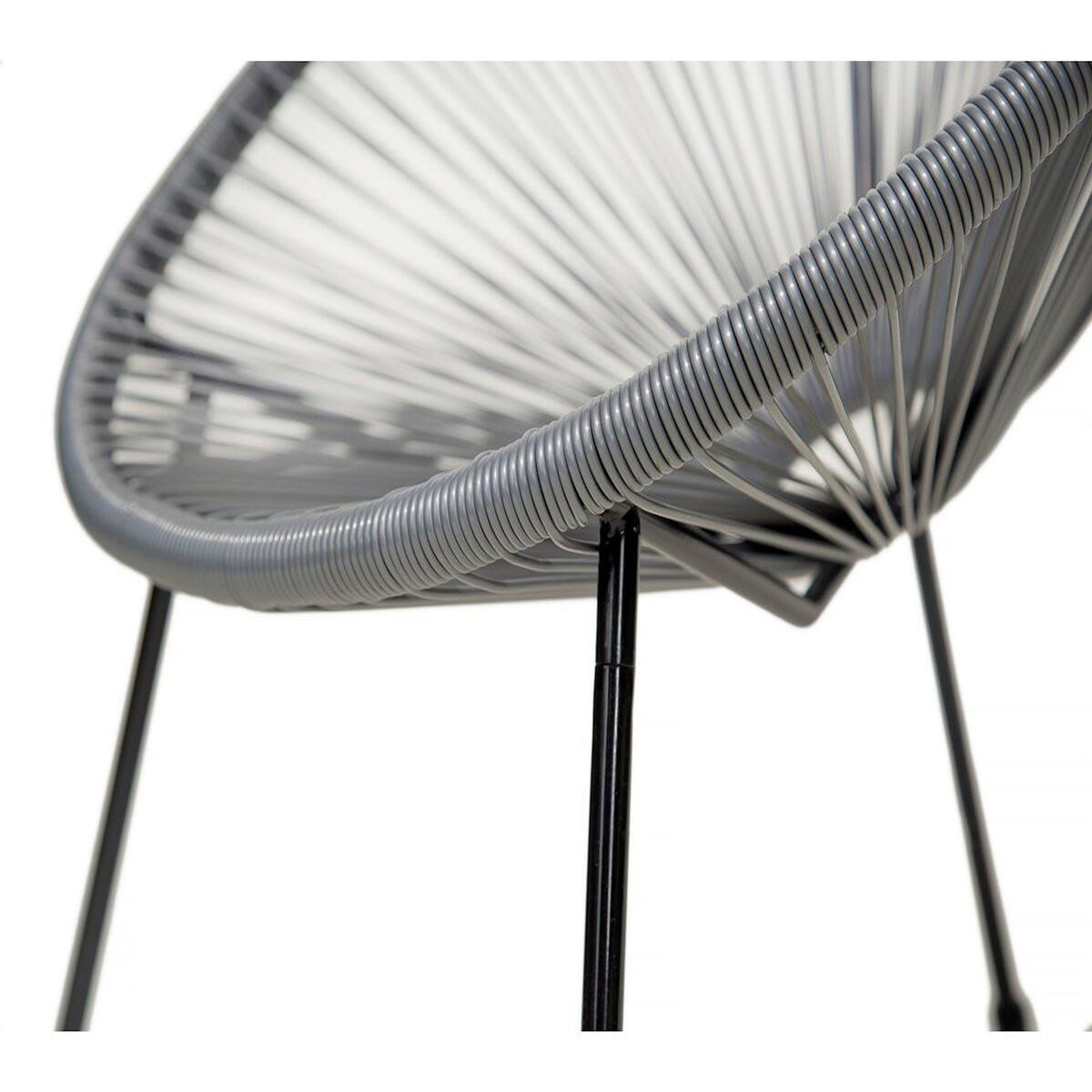 Habitat et Jardin Lot de 2 fauteuils de jardin  Ania  - Gris