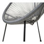 Voir la diapositive 4 : Habitat et Jardin Lot de 2 fauteuils de jardin  Ania  - Gris