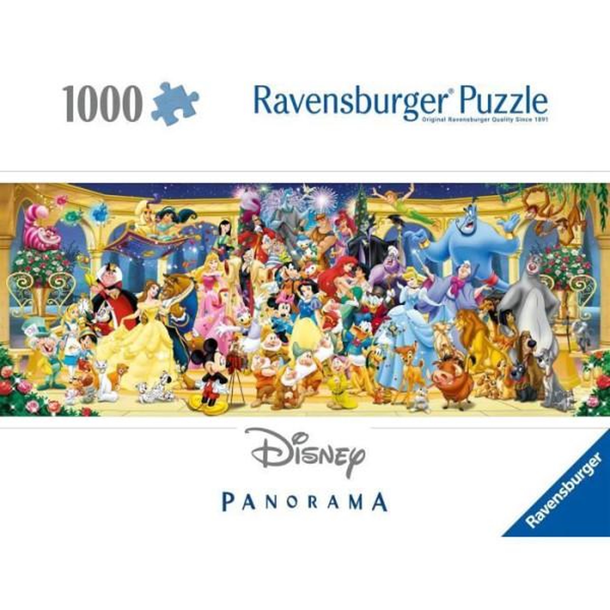 Voir la diapositive 3 : RAVENSBURGER Puzzle 1000 pieces photo de groupe disney, panorama, adultes et enfants des 14 ans, 12000444, ravensburger