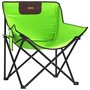 Voir la diapositive 4 : VIDAXL Chaise de camping avec poche pliable lot de 2 vert
