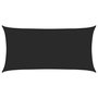 Voir la diapositive 2 : VIDAXL Voile d'ombrage 160 g/m^2 Noir 2,5x4,5 m PEHD