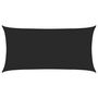 Voir la diapositive 2 : VIDAXL Voile d'ombrage 160 g/m^2 Noir 2,5x4,5 m PEHD