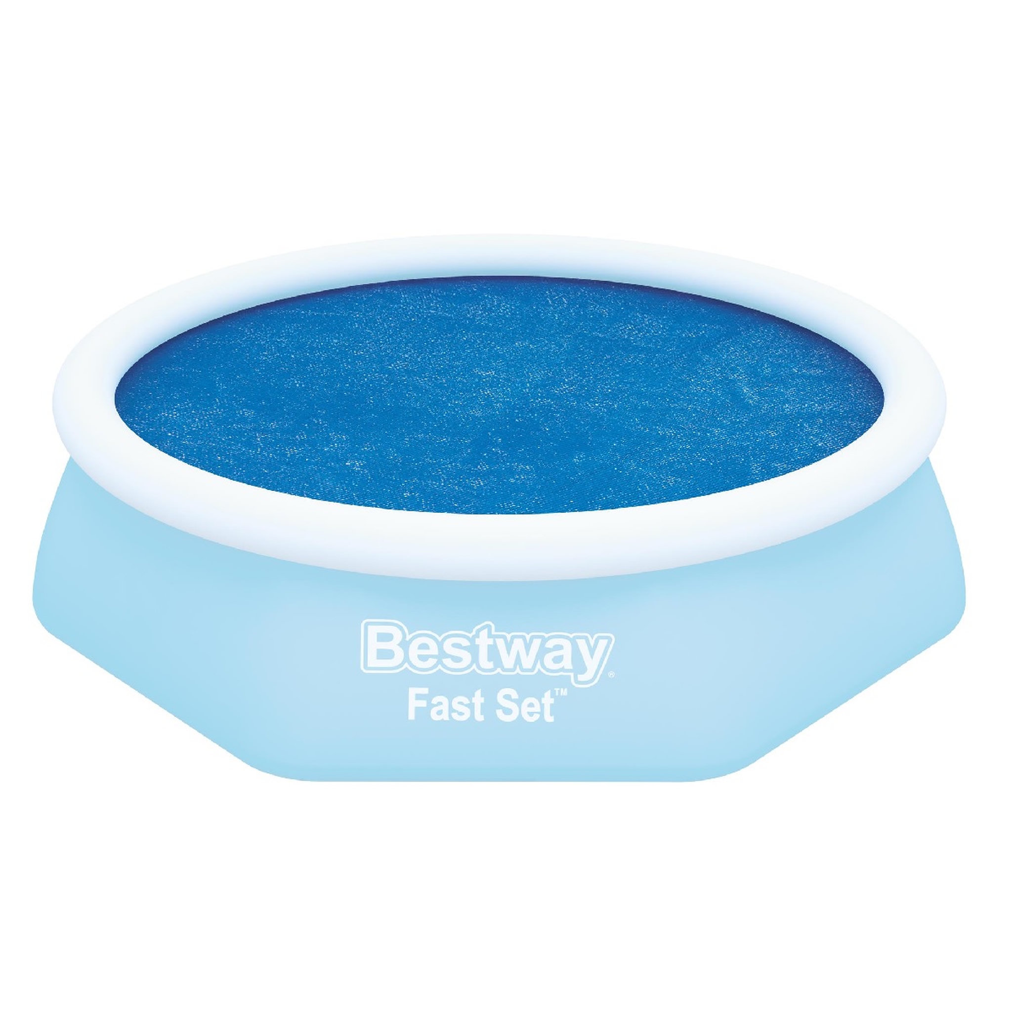 Voir la diapositive 3 : BESTWAY Bâche solaire diamètre 210 cm