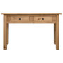 Voir la diapositive 2 : VIDAXL Table console 110x40x72 cm Pin solide Gamme Panama