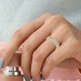 Voir la diapositive 2 : SC CRYSTAL Bague taille 54 SC Crystal ornée de Zirconium