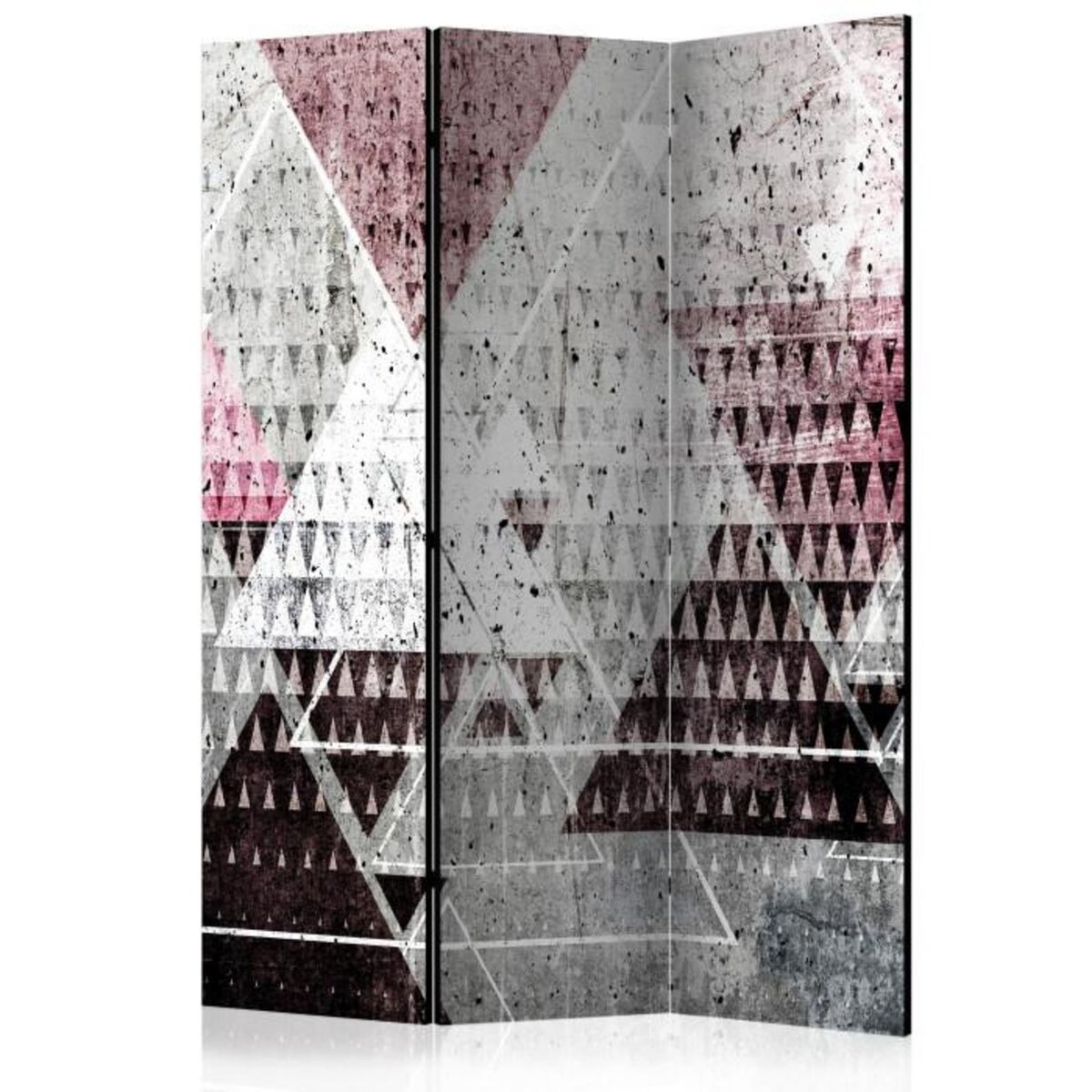Paris Prix Paravent 3 Volets  Triangles  135x172cm