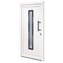Voir la diapositive 2 : VIDAXL Porte d'entree Blanc 98x208 cm PVC