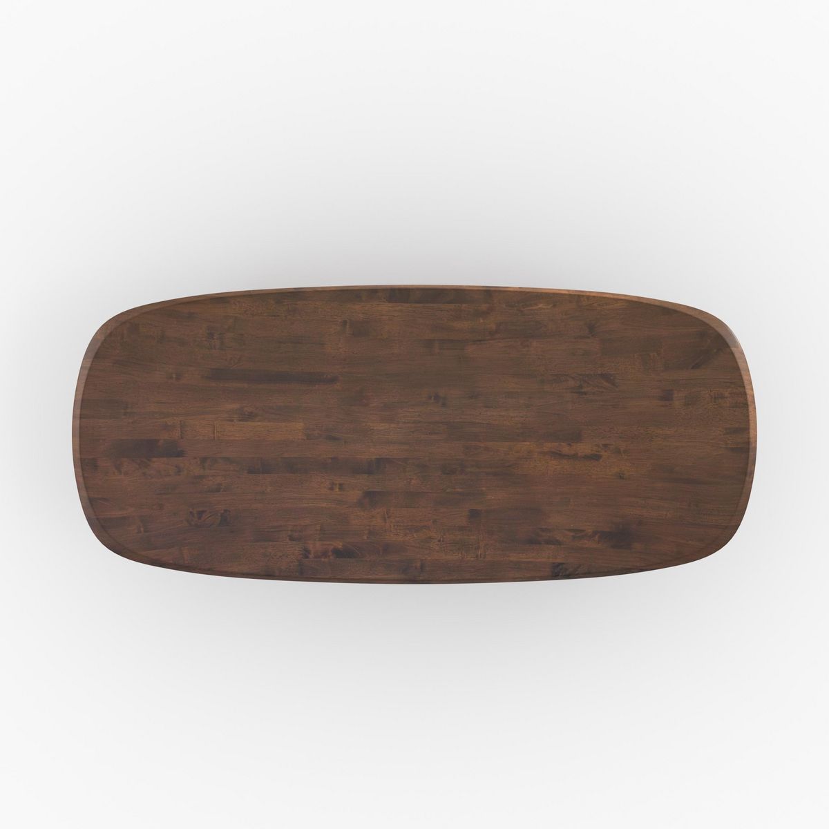 Rendez vous déco Table rectangulaire en bois d'hévéa massif foncé 10 personnes - Aladin