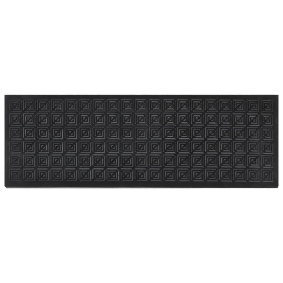 VIDAXL Marches d'escalier 5 pcs 25x75 cm caoutchouc