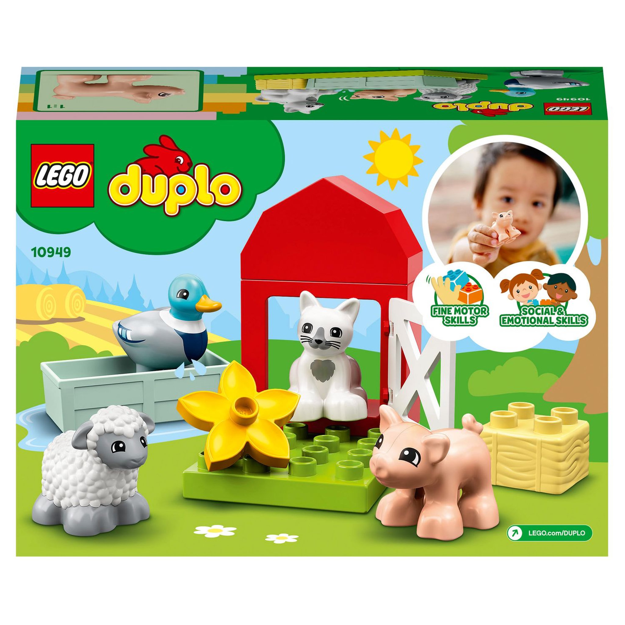 Voir la diapositive 8 : LEGO DUPLO 10949 - Town Les Animaux de la Ferme