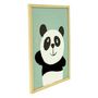 Voir la diapositive 1 : Atmosphera Kids Toile Imprimée Panda  Andy  30x40cm Multicolore