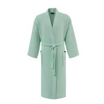 Sensei Maison Peignoir kimono nid d'abeille SPA. Coloris disponibles : Vert, Blanc, Rose, Bleu