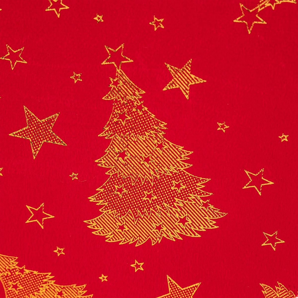 FEERIC LIGHT & CHRISTMAS Lot de 2 sets de table en velours SAPIN