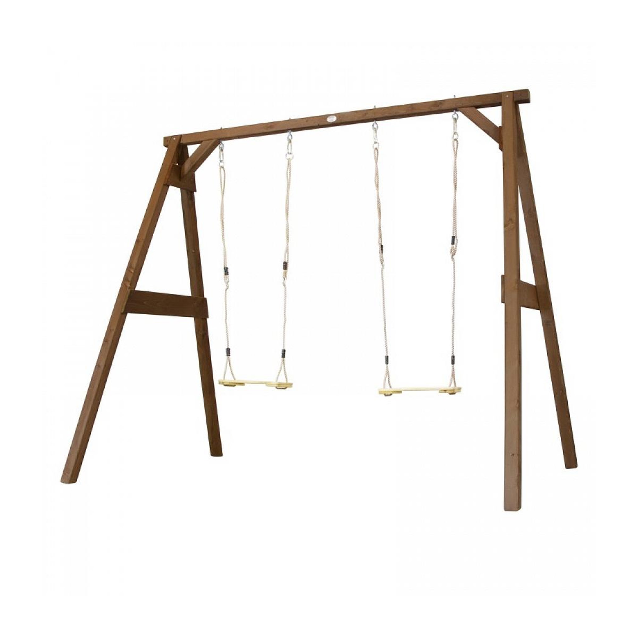 Axi House AXI Portique 4 en 1 Sports Fun Marron 160x254x207cm