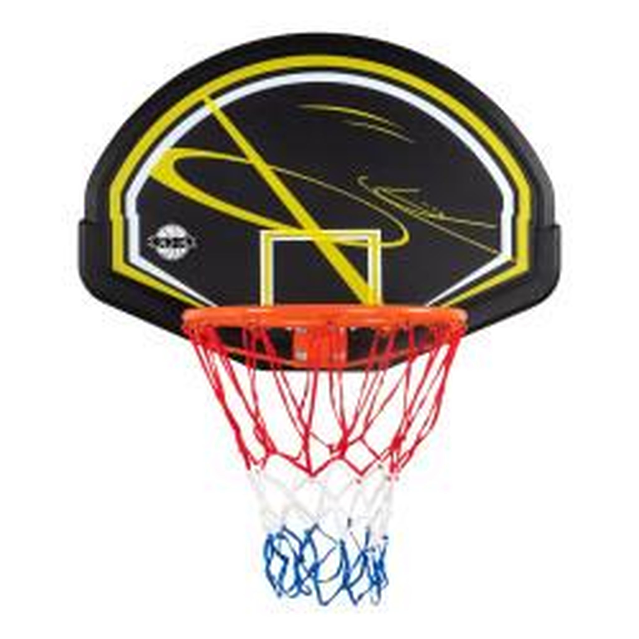 Voir la diapositive 1 : BUMBER Panneau de Basket MEMPHIS - Arceau 38 cm - Usage intérieur/extérieur avec fixation incluses